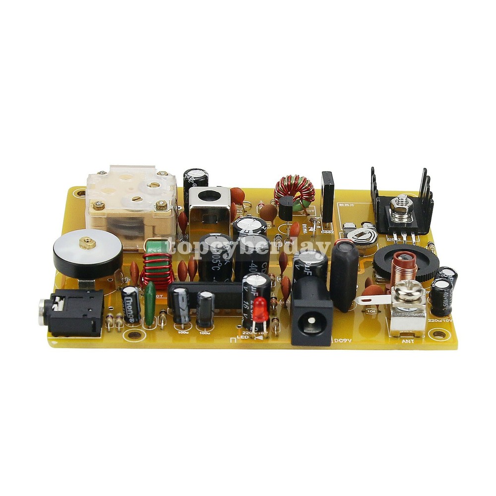 Micro-Power Medium Wave Transmitter Board DC 9V 530-1600KHZ For Home Testing