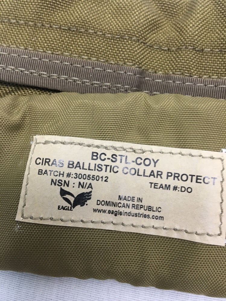Eagle Ind CIRAS Accessory Collar Coyote FSBE DEVGRU