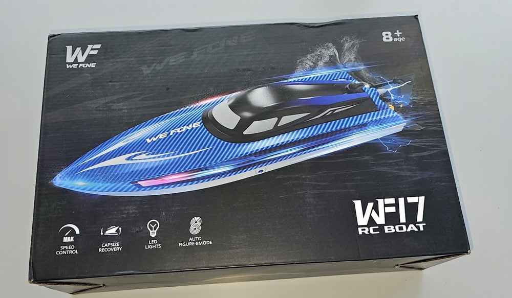 Rc Boat Blue Wf 17