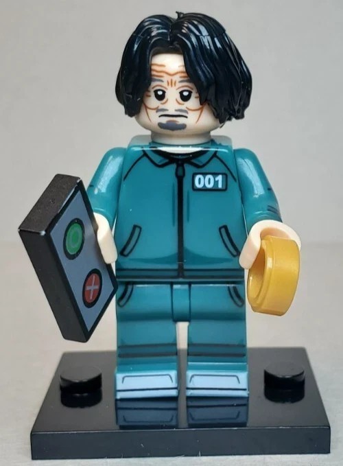 Custom Printed MOC Squid Games Minifigs 8 Pack