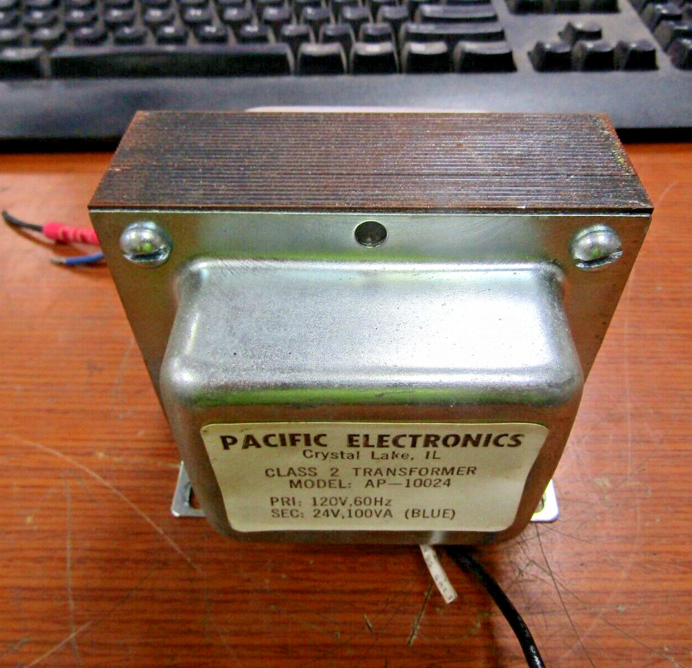 💥PACIFIC ELECTRONICS CLASS 2 TRANSFORMER AP-10024 120 VAC
