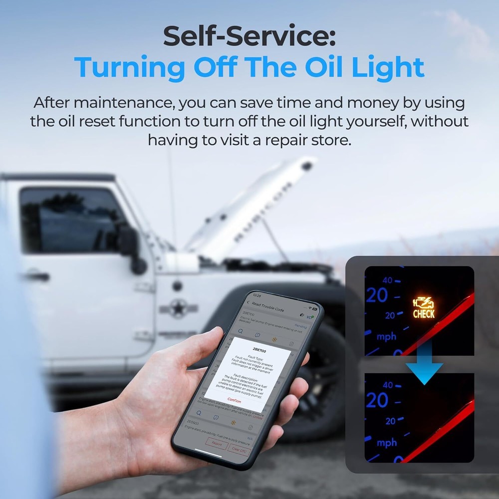 2024 TOPDON TOPSCAN PRO Bluetooth OBD2 Diagnostic Tool Active Test