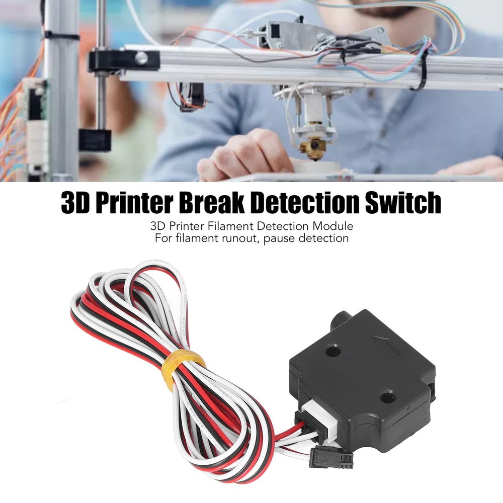 3D Printer Break Detection Switch Filament Pause Runout Runout Sensor Module