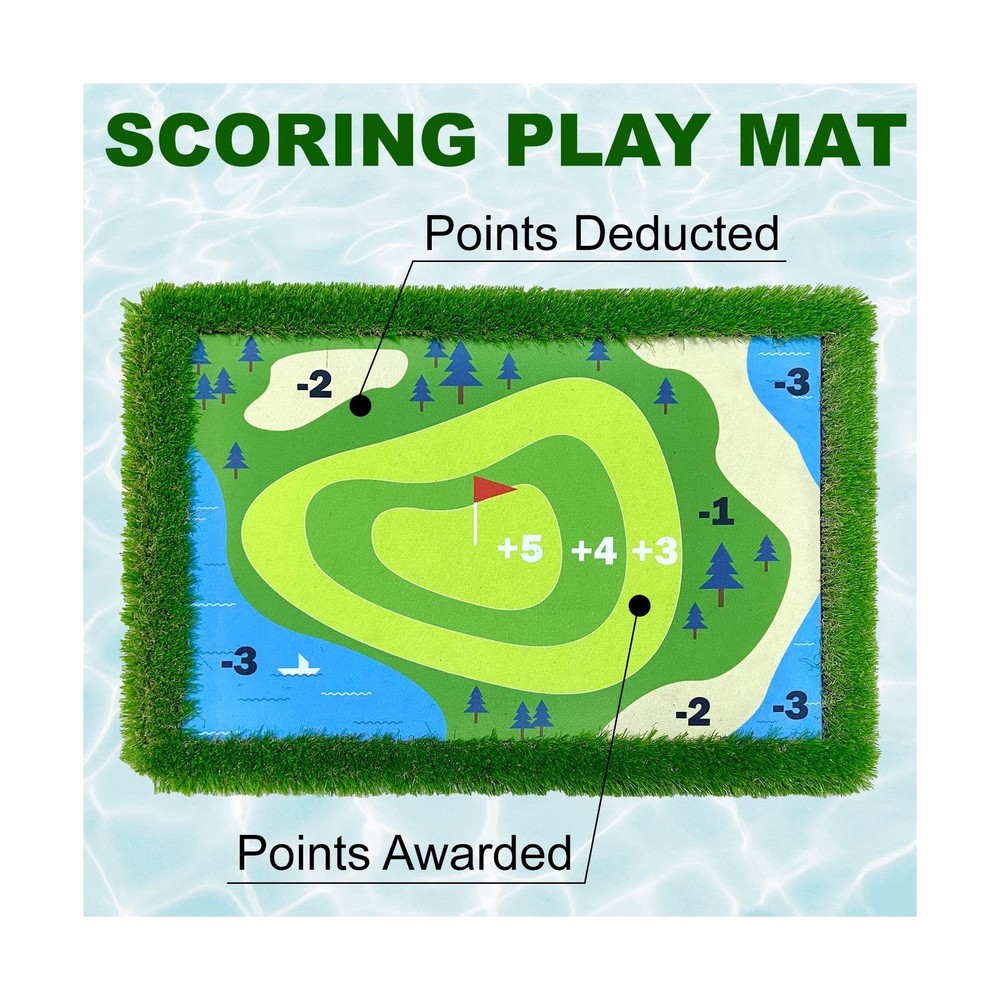 Cupohus Floating Golf Green for Pool,Golf Putting Green for Pool Set Includes...