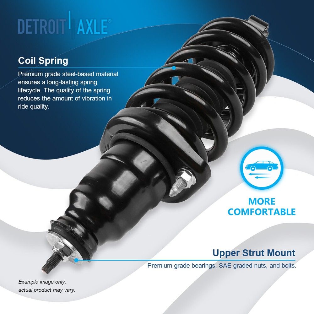 Front + Rear Struts w/ Coil Spring for 2003 2004 2005 2006 - 2011 Honda Element