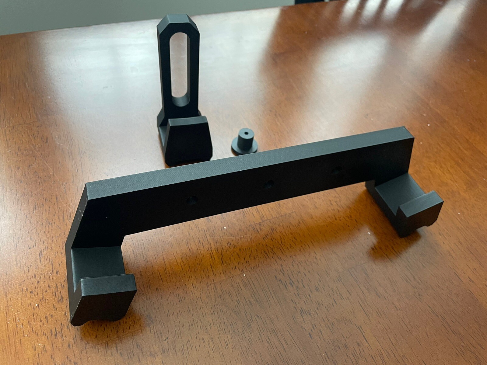 Captain America Shield Wall Mount Holder Display Bracket Black - Screws included