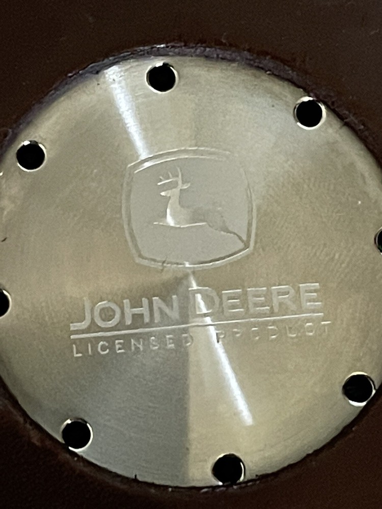 John Deere Pocket Watch In Case