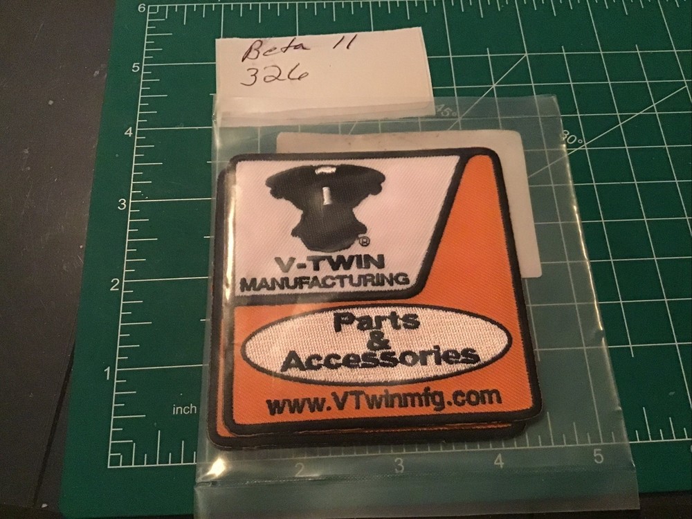 HARLEY V-TWIN MANUFACTURING ORIGINAL NOS PATCH Single
