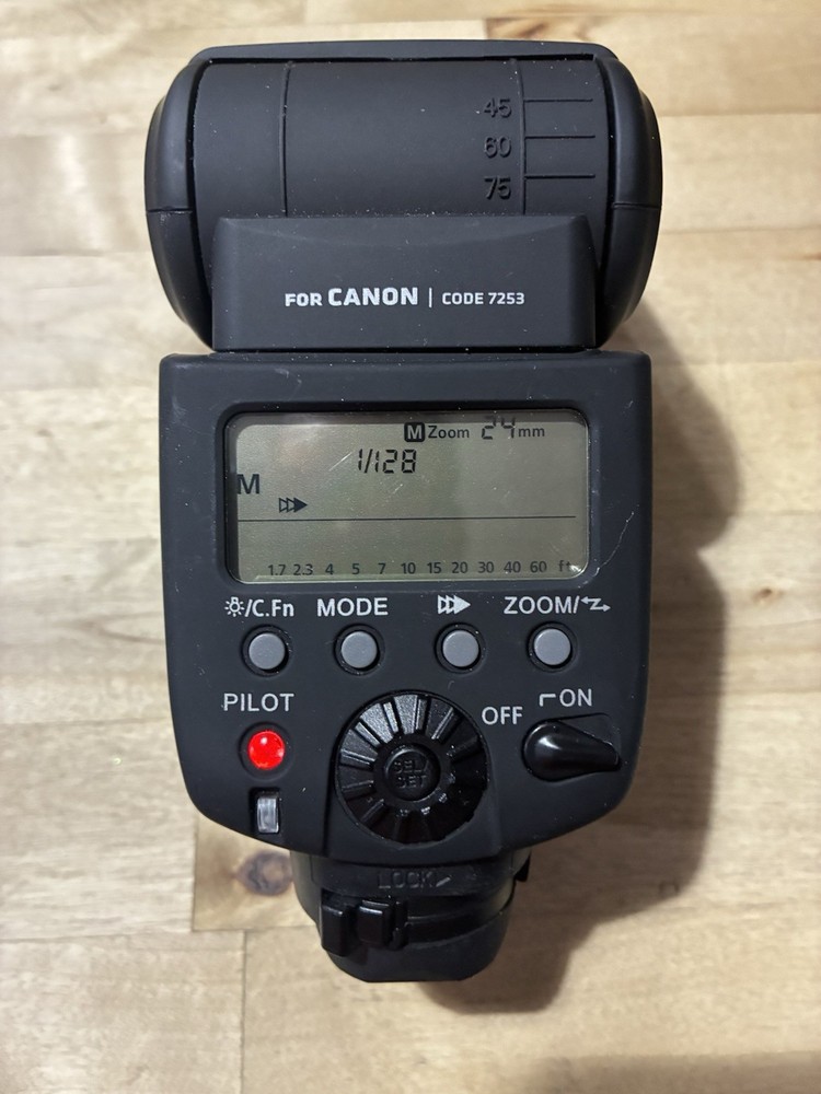 Canon Promaster FL190 TTL Flash For Canon Code 7253