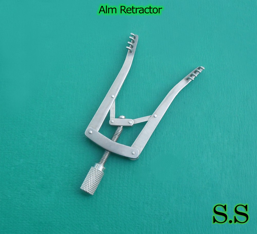 2 ALM RETRACTOR EAR DERMAL PLATIC SURGERY INSTRUMENTS