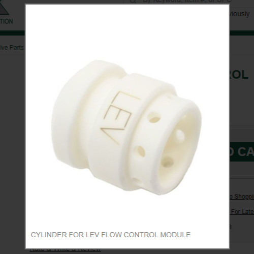 CYLINDER FOR LEV FLOW CONTROL MODULE # 101671