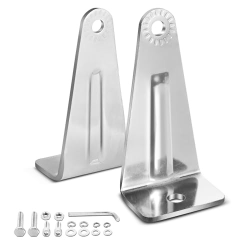 LED Light Bar Side Mounting Brackets 2PCS, Adjustable Universal Side Mount
