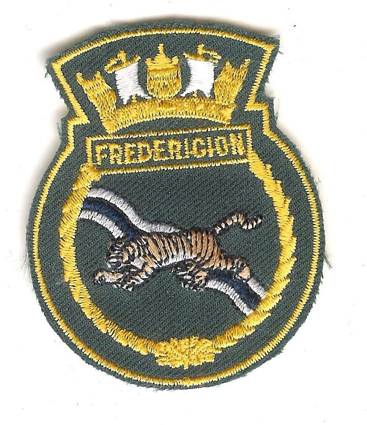Modern Canadian Navy HMCS Fredericton Badge
