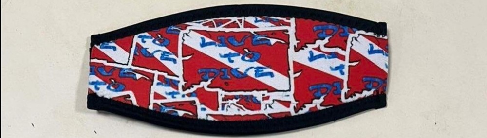 scuba mask strap cover