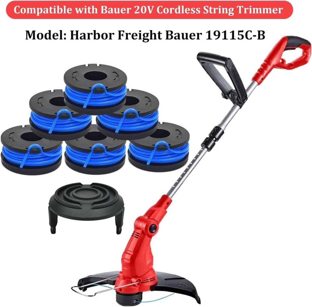 Durable 10Ft Weed Eater String Trimmer Line & Spools for Effortless Lawn Care