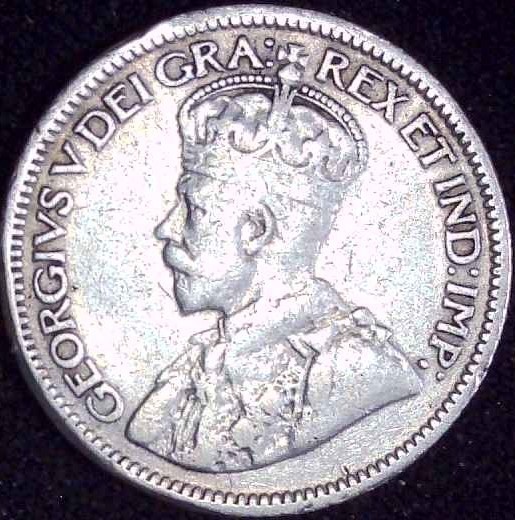Canada - 1936 -10 Cents - Silver