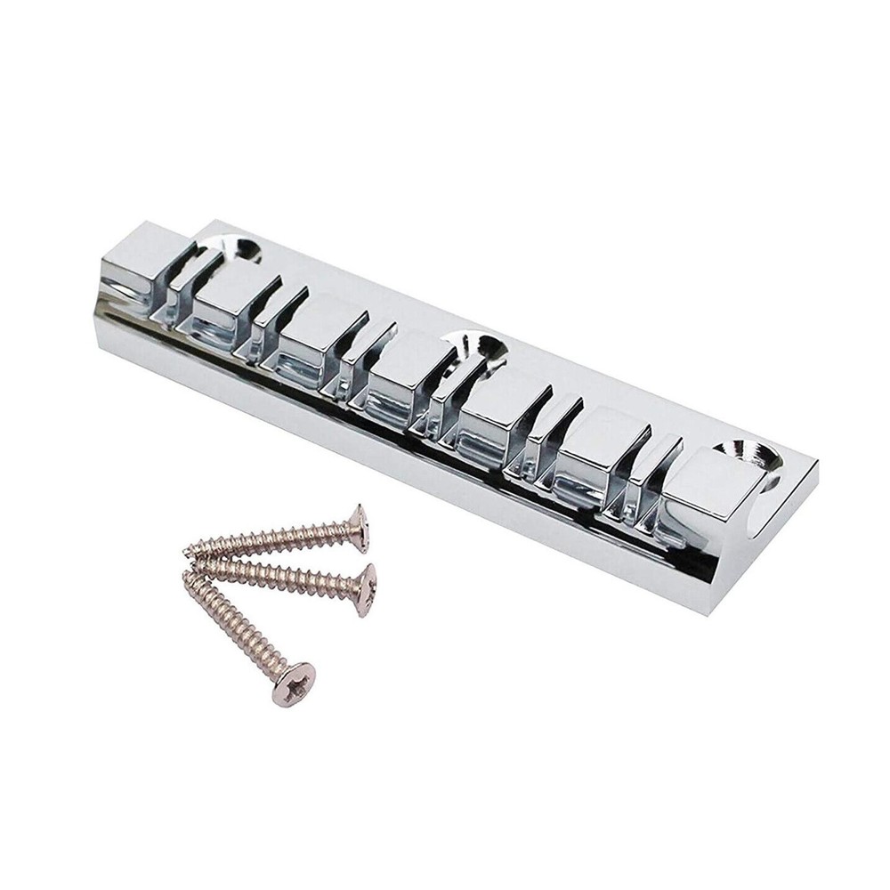 12-Strings Anchor Type Metal Electric Guitar Bridge Fixed Harp Bridge String G