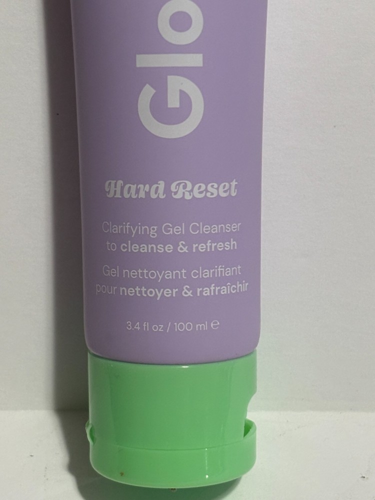 NEW BOXES GLOSSMETICS HARD RESET CLARIFYING GEL CLEANSER - 3.4 OZ