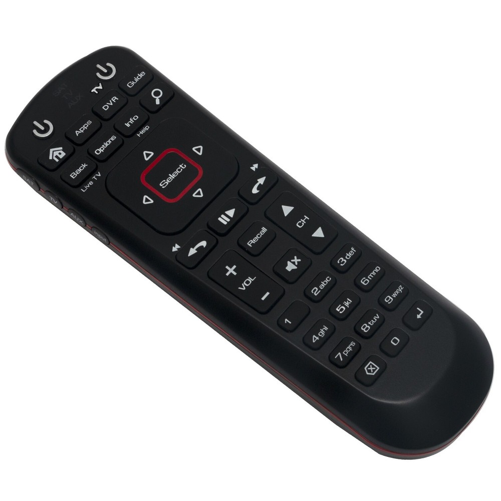 Network 52.0 Remote Control for Dish Network Hoppers Wally Satellite Receiver