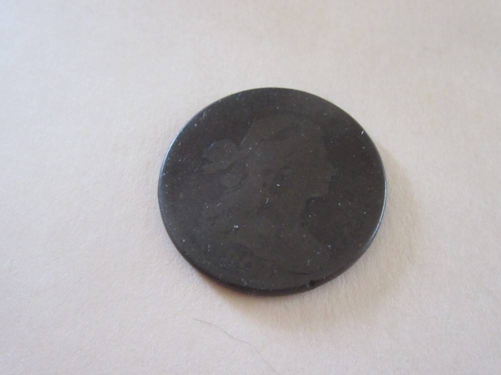1803 Draped Bust Large Cent Coin-Circulated Condition