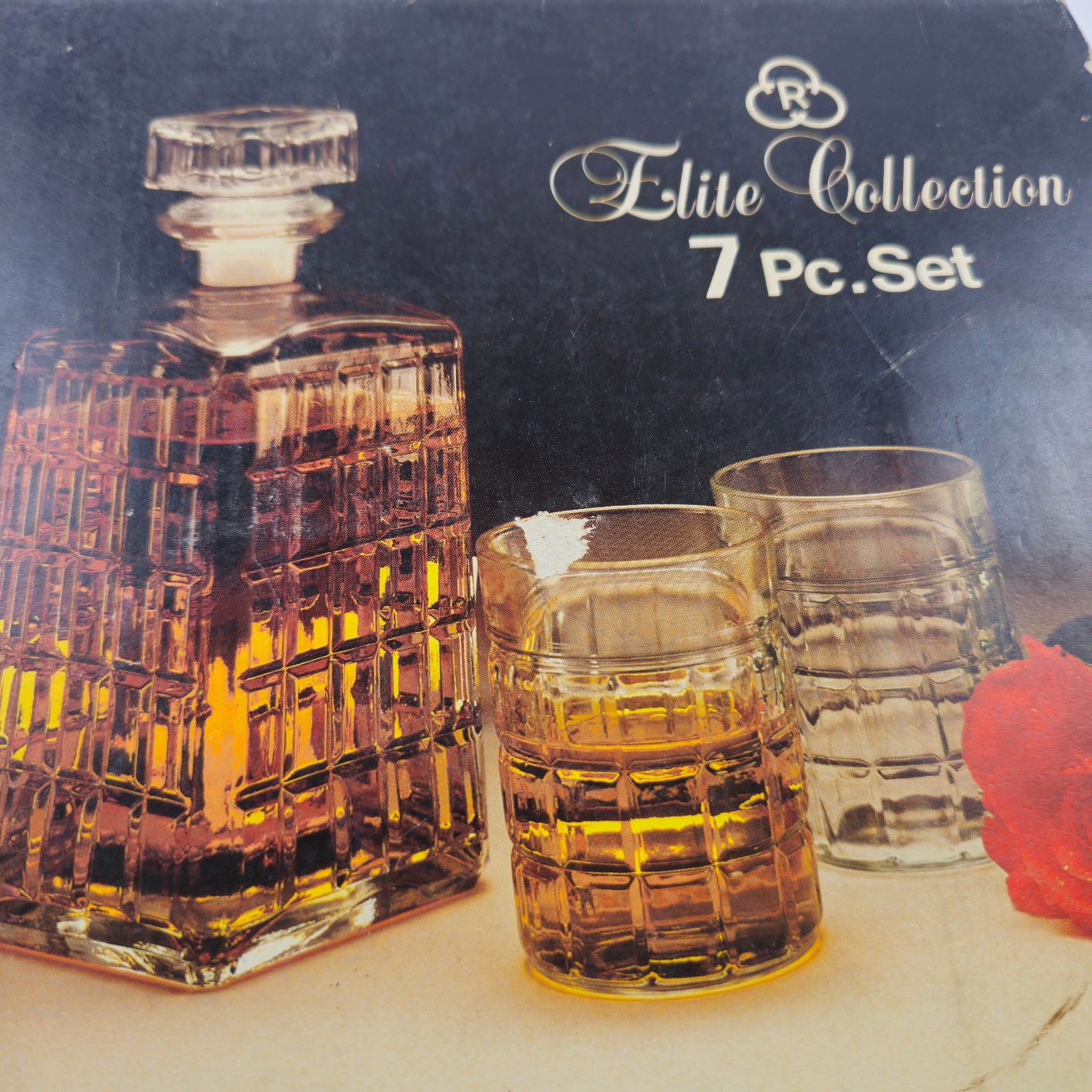 7 Pc Decanter Elite Collection Set w/ 800cc Decanter & 6 230cc Tumblers