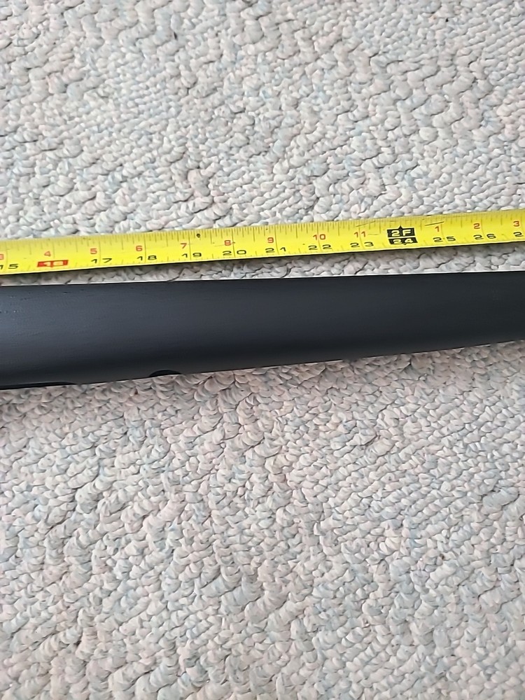 Knight Black Knight Muzzleloader Solid Black Stock With Buttpad Sling Swivels