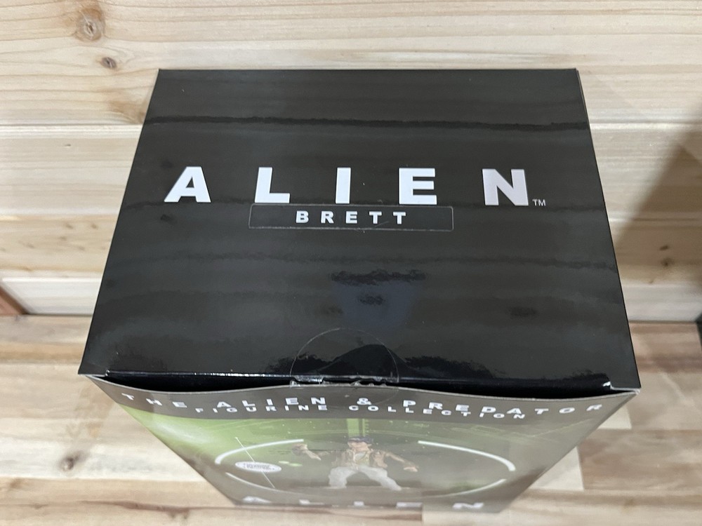 2017 Eaglemoss Alien & Predator Figurine Collection Brett Statue New NIB