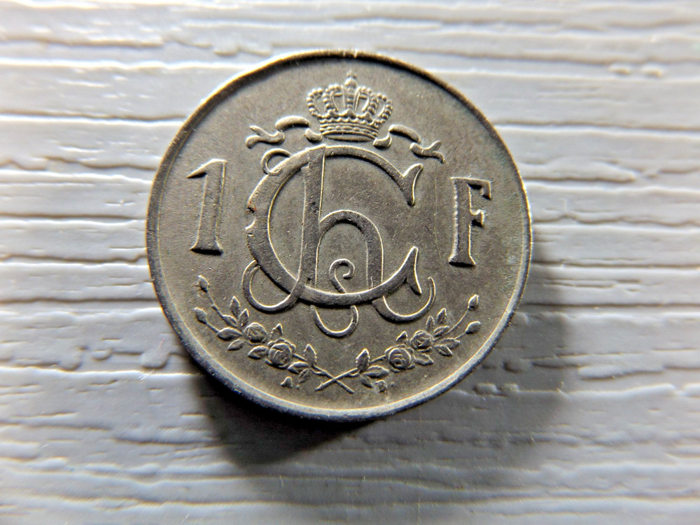 LUXEMBOURG 1952 1 Franc