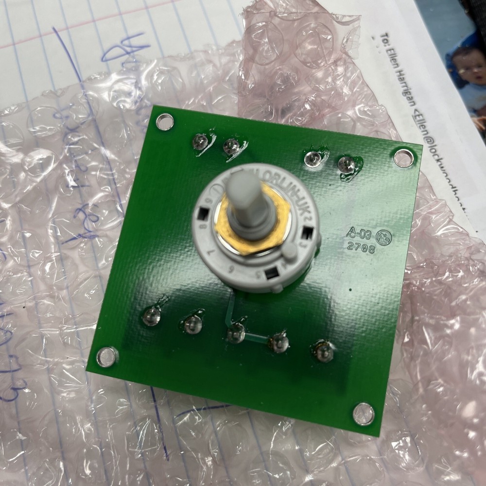 OGMSWITCHSEL SELECTOR SWITCH FOR TRIANCHOR STROBE