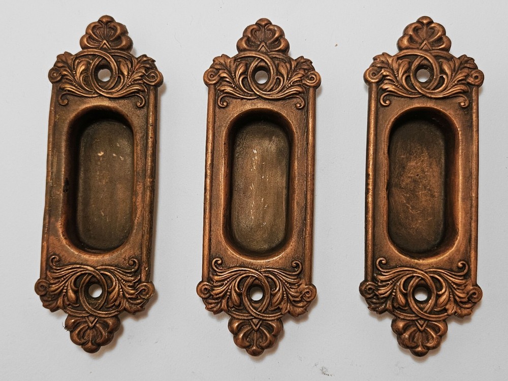 ONE Restored Antique 1890 - 1910 Corbin Lorraine Victorian Window Sash Pull