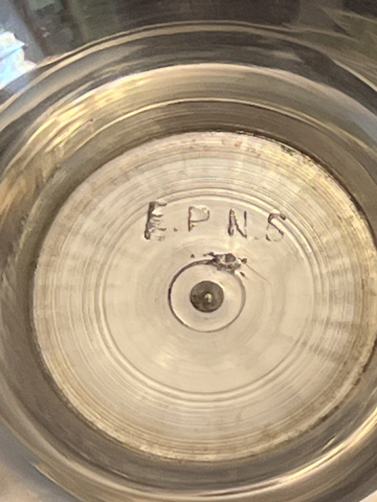 Vintage Set Of 2 Italian Grape Harvest Silver Plated Champagne / Wine Goblets