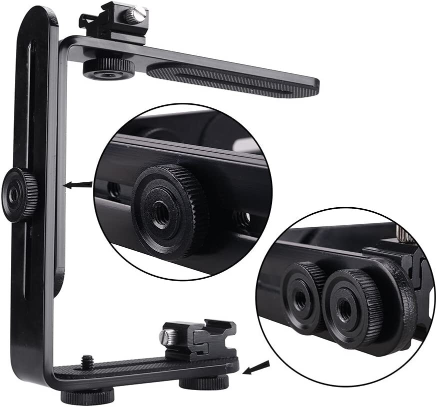 2Pcs Camera Quick Release Thumb Screw Tripod 1/4 Screw for Camera Mount Plate