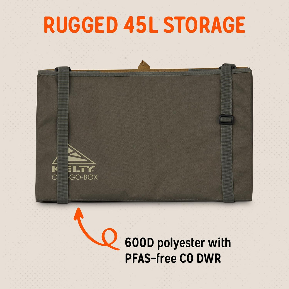 CARGO Box – Camping, Tailgating, Travel Organization Kit, Large Structured Tote
