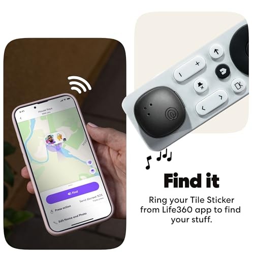 Tile Essentials - Bluetooth Trackers & Item Locators for Keys, Wallets,