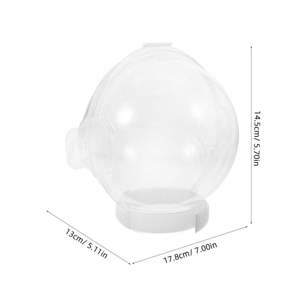 Adjustable Protective Hood Cat Head Covering Bite Resistant Muzzle