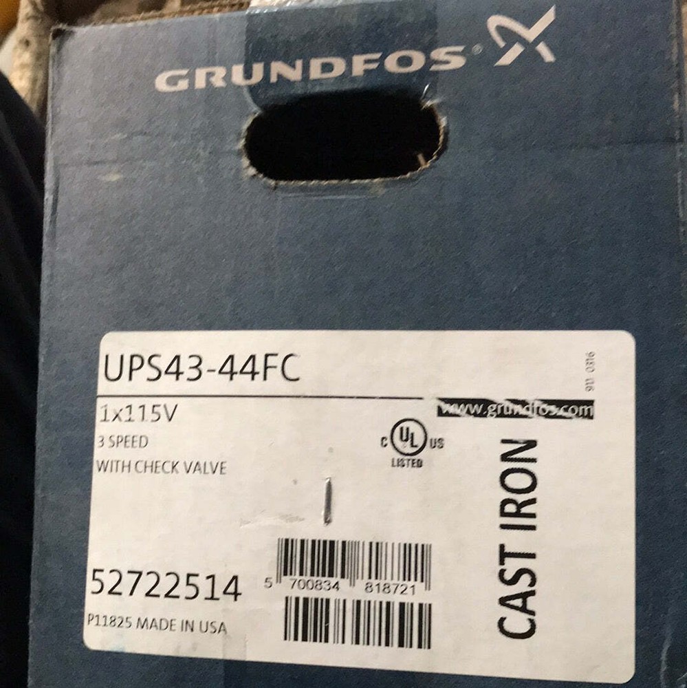 GRUNDFOS UPS43-44FC