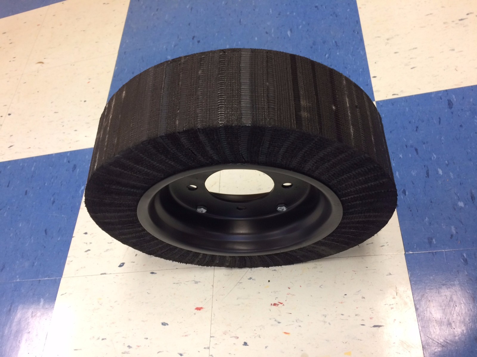 1 TAILWHEEL FOR ROTARY CUTTER TIRE, 4" X 8"X15" BUSH HOG WHEEL MOWER TRAIL WHEEL