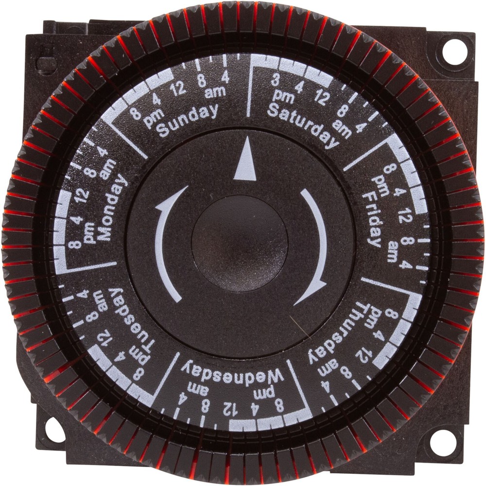 Spa Pool Timer Diehl 7 Day Timer SPST 120 volt TA-4073