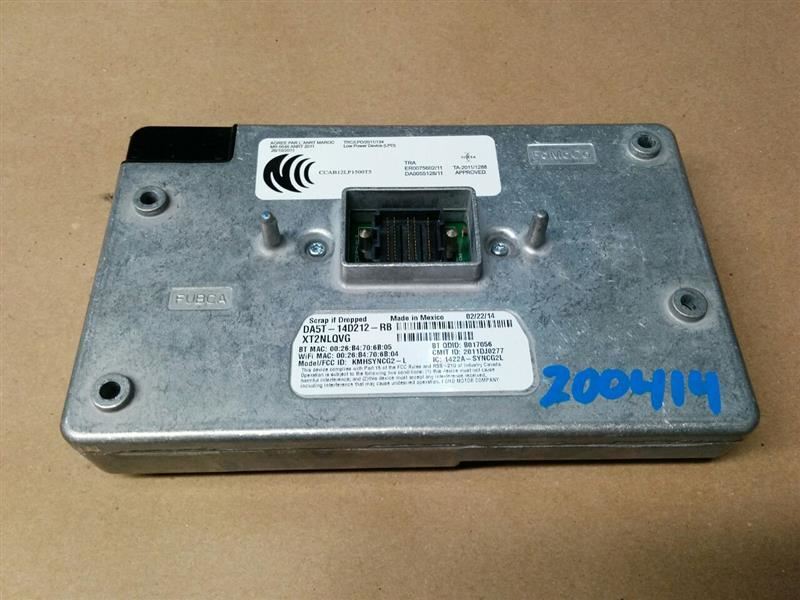 Used Telematics Interface Module fits: 2014 Ford C-max Communication Sync module