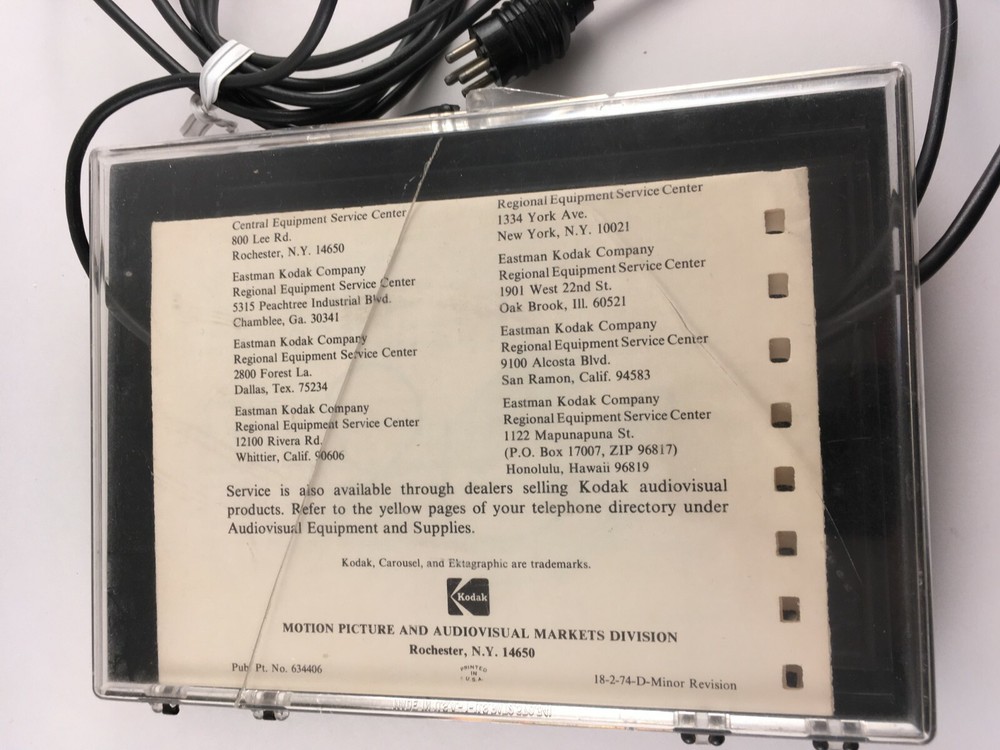 Pre-Owned Kodak Carousel Sound Synchronizer Model 2