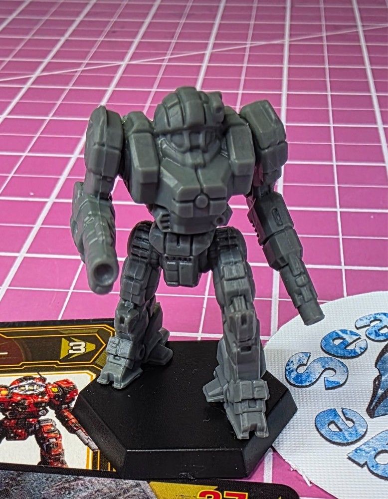 BattleTech Enforcer Mech -- Davion Cavalry Lance + Cards