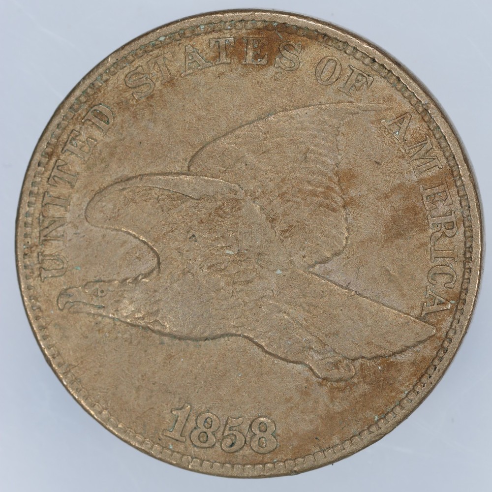 1858 Flying Eagle Cent 1c