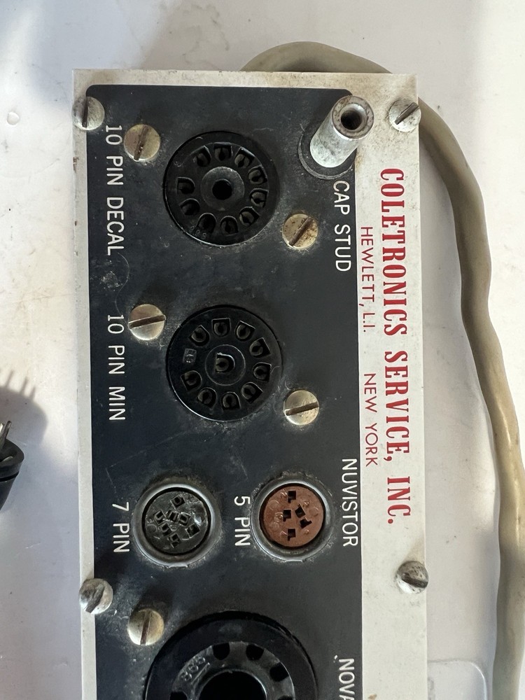 Coletronics Service Inc. Model A-15 Socket Adapter Untested