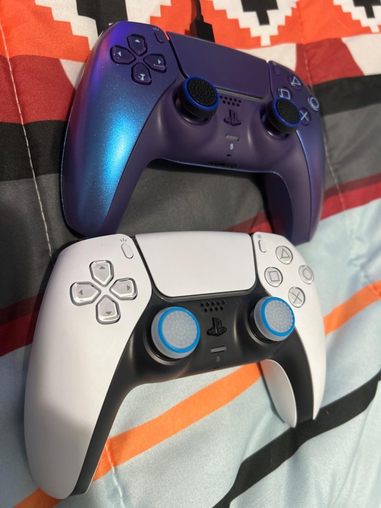 4PCS Silicone Thumb Grip Caps for PS5 PS4 Xbox Switch Pro Controller Joystick