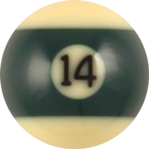 Individual Aramith Premium Replacement Pool Ball #14 - RBPM