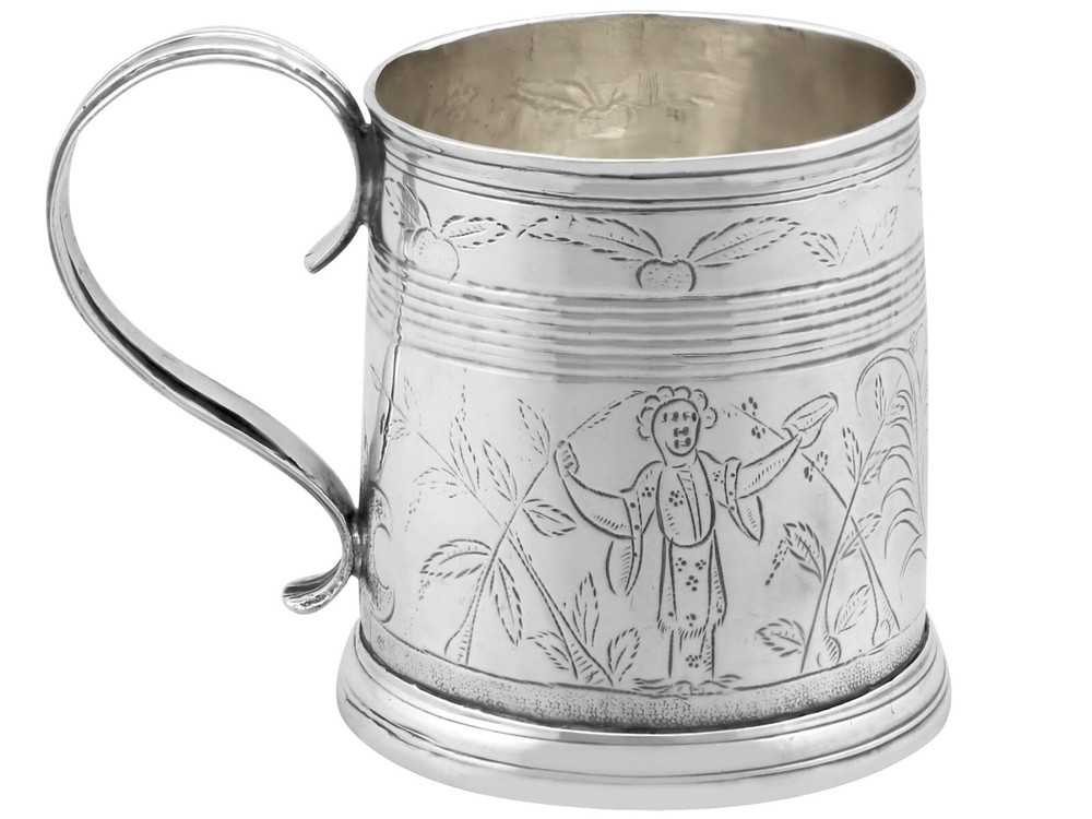 Antique Sterling Silver Mug (1690)