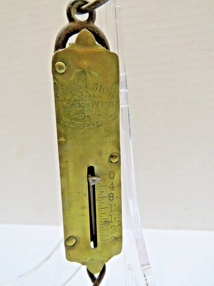 Antique Excelsior Improved Spring Balance Scale