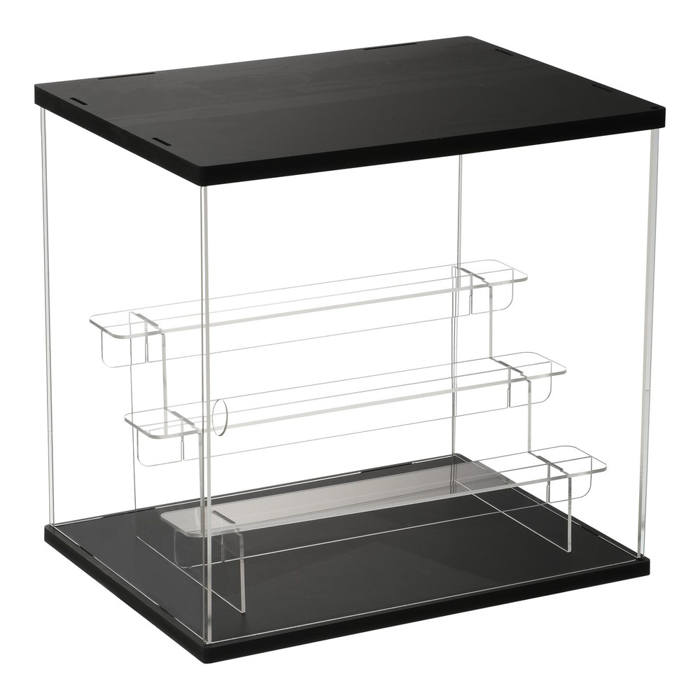 4 Tier Acrylic Display Case Transparent Dustproof Showcase Display Boxes