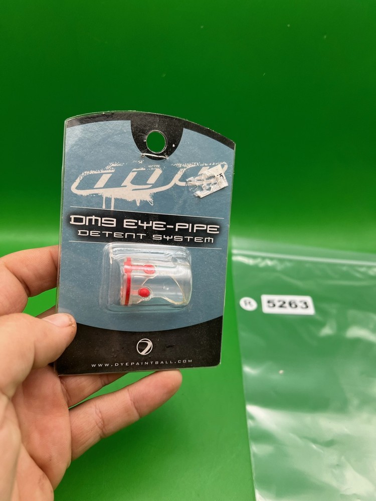 Dye DM9 Eye Pipe Detent System Clear