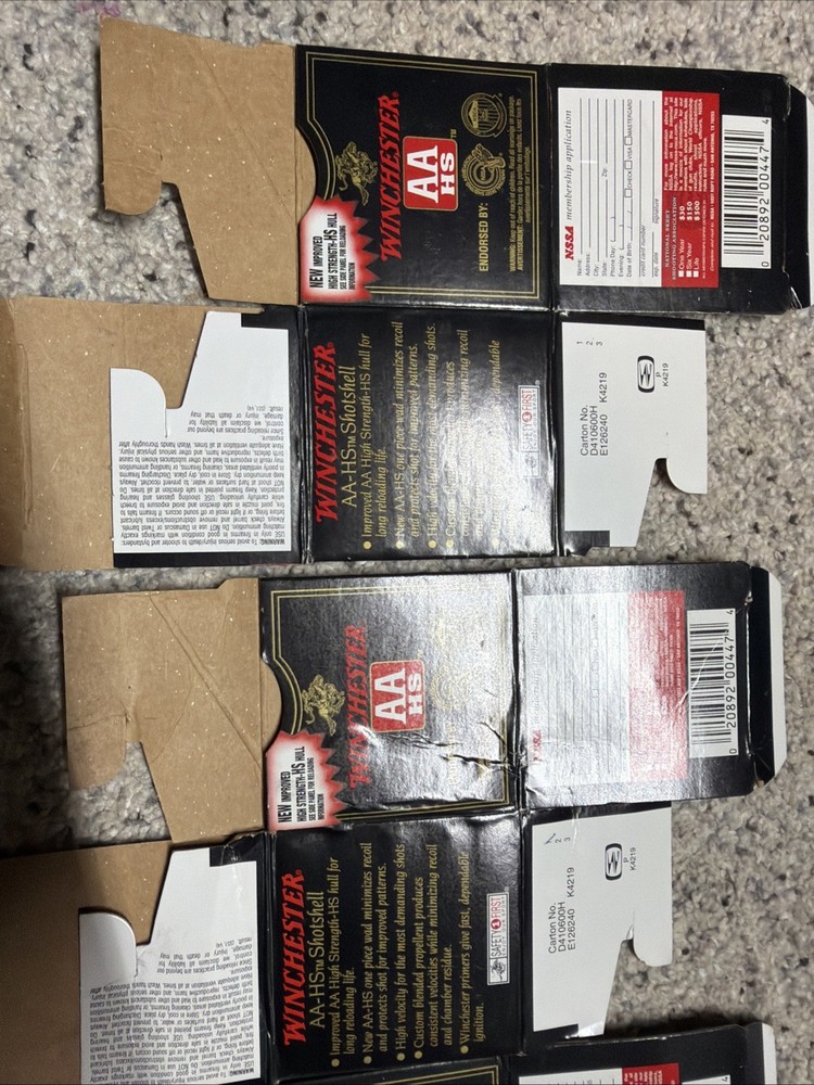 winchester aa 410 box Empty. 10 Boxes